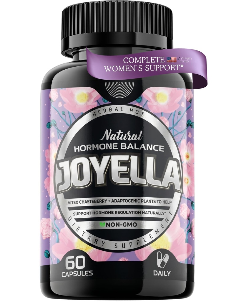 תוסף Vitex Chasteberry לנשים - Fitogens Balance Complex w. Black Cohosh ו Dong Quai - איזון הורמונלי עבור נשים w. Wild Sea Root - Mood Plus הורמון הרמוני 60s ארה"ב