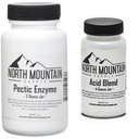 North Mountain Supply Enzyme 2 Ounce Jar ו-AB-4oz Food Class Acid Band Bundle
