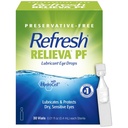 פורנוגרפיה Relieva PF Lubricant עין טיפות לעיניים יבשות, Preservative-Free, 0.01 Fl Oz Single-Use Containers, 30 Count