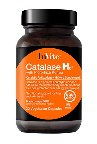הזמנת בריאות Catalase Hx (עם Picrorhiza Kurroa), תמיכה Liver, Skin Health, non-GMO Dietary Supplement, 30 קפסולות צמחוניות (Pack of 1)