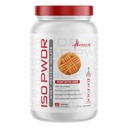 תזונה מטבולית Whey חלבון Isolate ISO PWDR Peanut Butter Cookie, 1.54lb, 23 משרתות, 26g חלבונים, Fast Digest, Zero Carbs, Delicious Flavor, Very Low Carbs & Fat, Zero Lactose