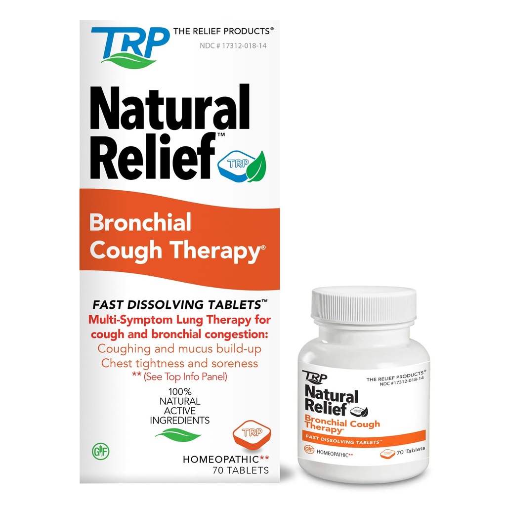 מוצרי הסיוע Bronchial Cough Therapy Fast Disshoots - 100% חומרים פעילים טבעיים - 70 הרוזן