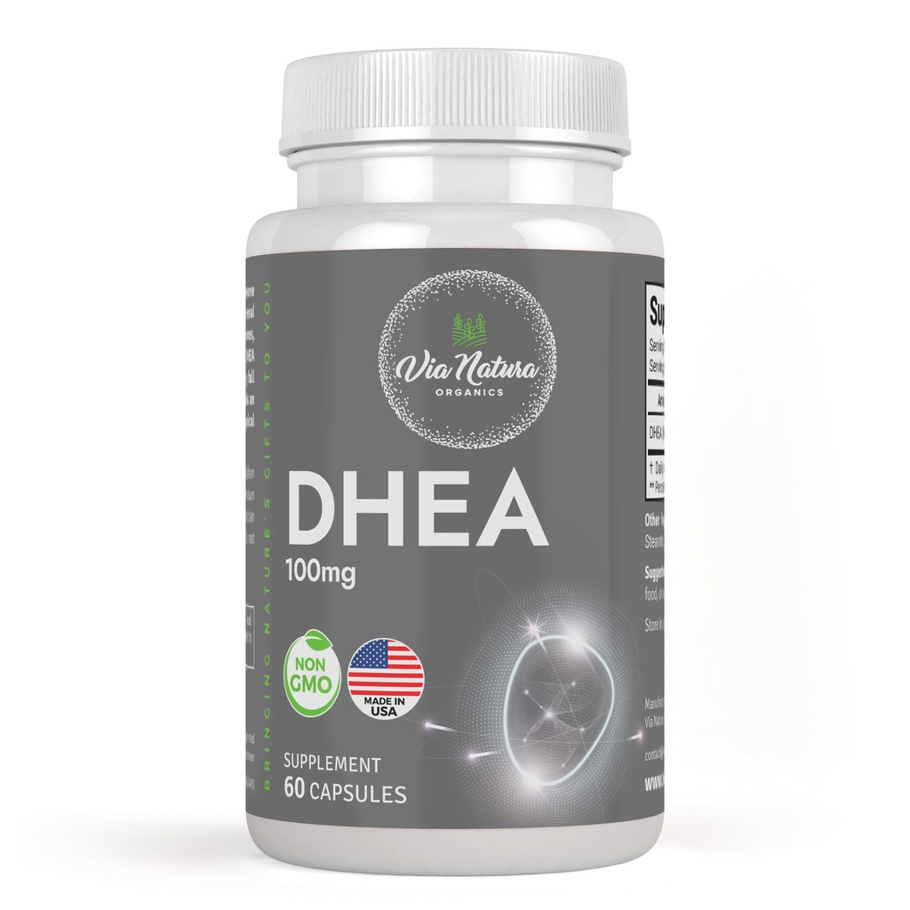 DHEA 100 מ"ג | Non-GMO | Gluten Free Supplement