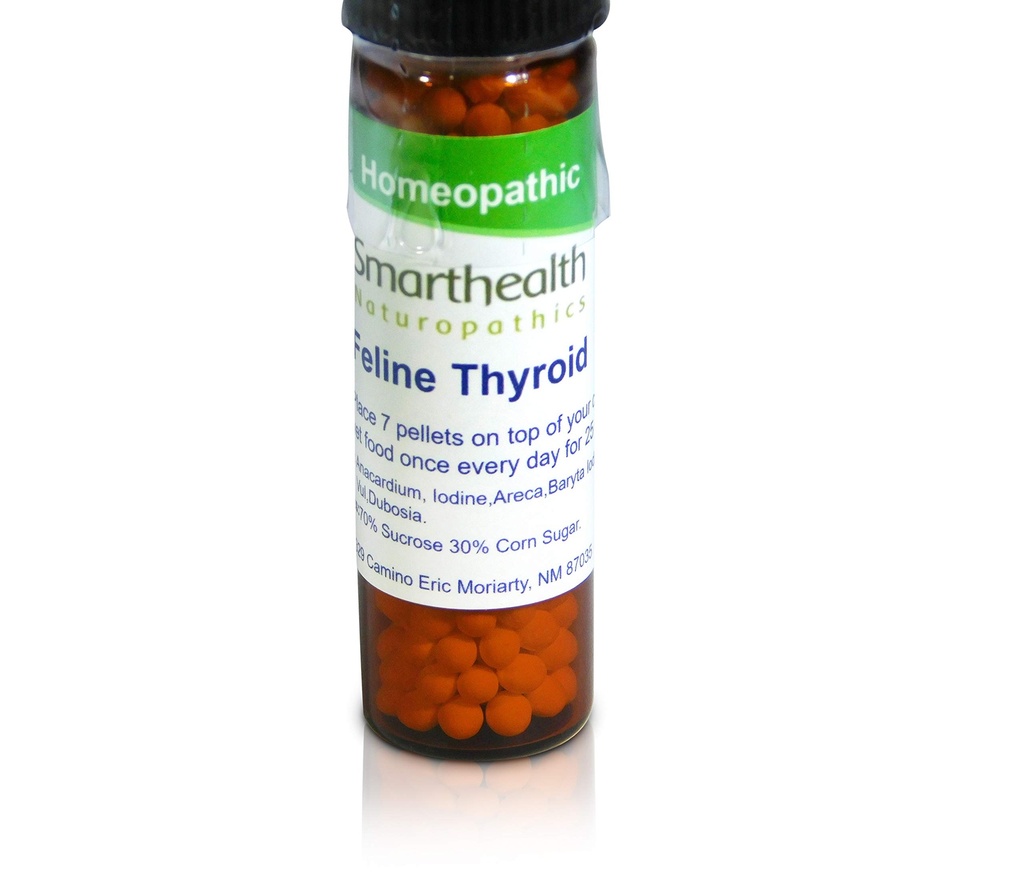 Feline Thyroid כל בעיות Thyroid פורמולה טבעית הומופתית