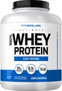 מעבדות כושר Whey חלבון אבקת Unflavored | 5 lbs | 80 oz | Easy Mix Ultimate Supplement