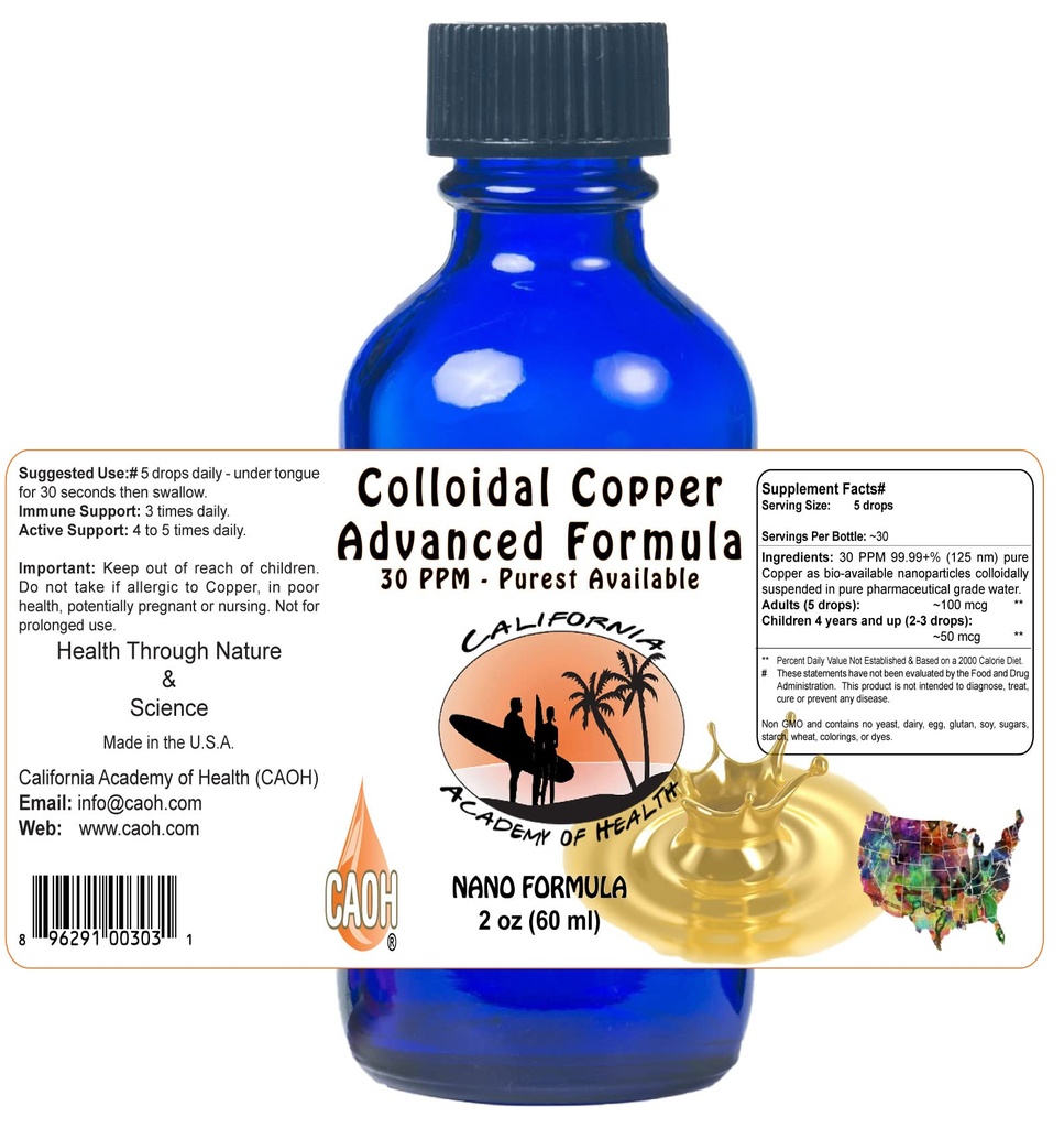 קולוידאל קופר 2 oz מ CAOH