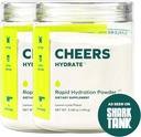 Cheers hydrote | Oral Rehydration Solution | Electrolytes for Rapidhydrtion | Lemon Lime Flavor | 24שרתים | תוספת אלקטרוליטית עם Sodium, Potassium, Glucose
