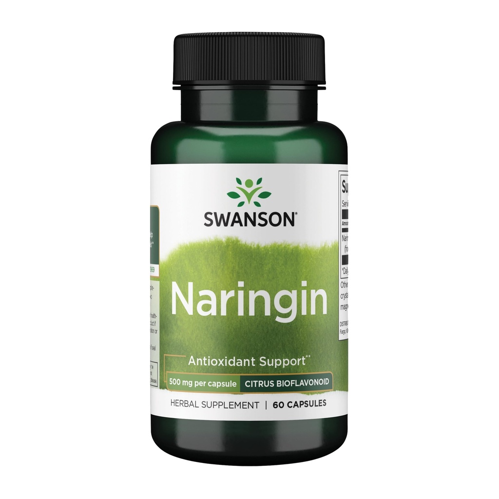 Swanson Naringin 500 מיליגרם 60 קפסולות