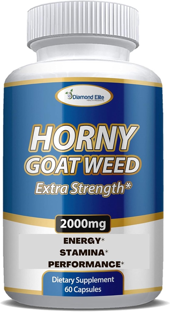 כוח נוסף הורנסיט Weed Extract - אנרגיה, ביצועים ו Stamina Booster- with Maca, L-Arginine, Tongkat Ali for Men & Women - 60 קפסולות