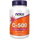 תוספי ויטמינים C-500 עם Rose Hips, Antioxidant Protection *, 250 טבליות