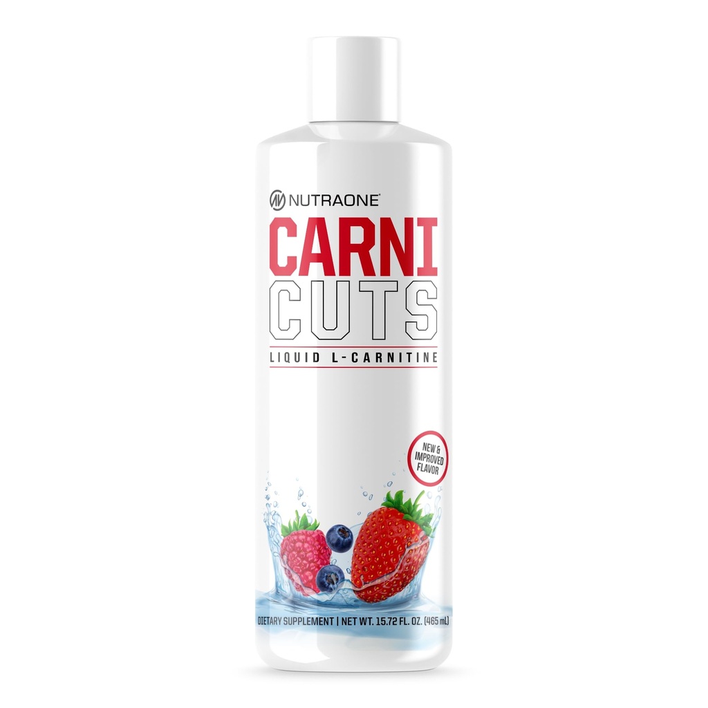 NutraOne Carnicuts L-Carnitine נוזל תוספת Stimulant Free * (Berry Blast - 32 משרתים)