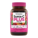 Dr. Shawze's Super-C Plus - תוסף ויטמין C לתמיכה ב-Immune - Skin Health & Antioxidant Support - High-Potency Formula - Plant-based Superfood - Gluten-Free & Vegan - 60 Count (20 משרתות)