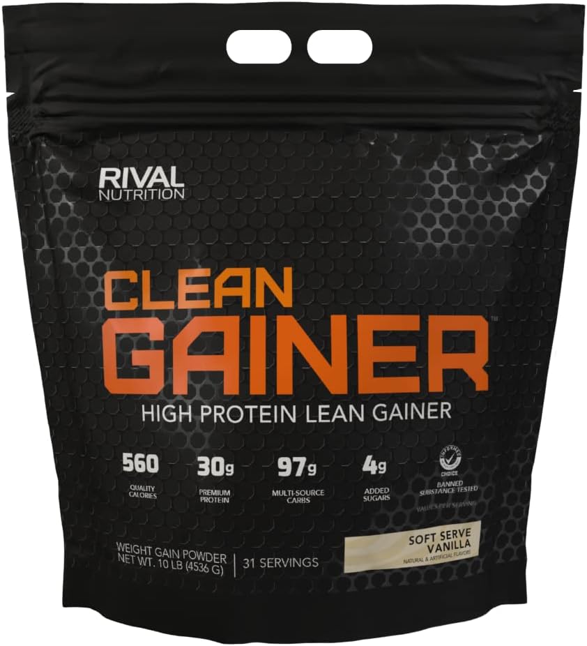 RIVAL NUTRITION נקי קבלן - Soft Serve Vanilla 10 lbs