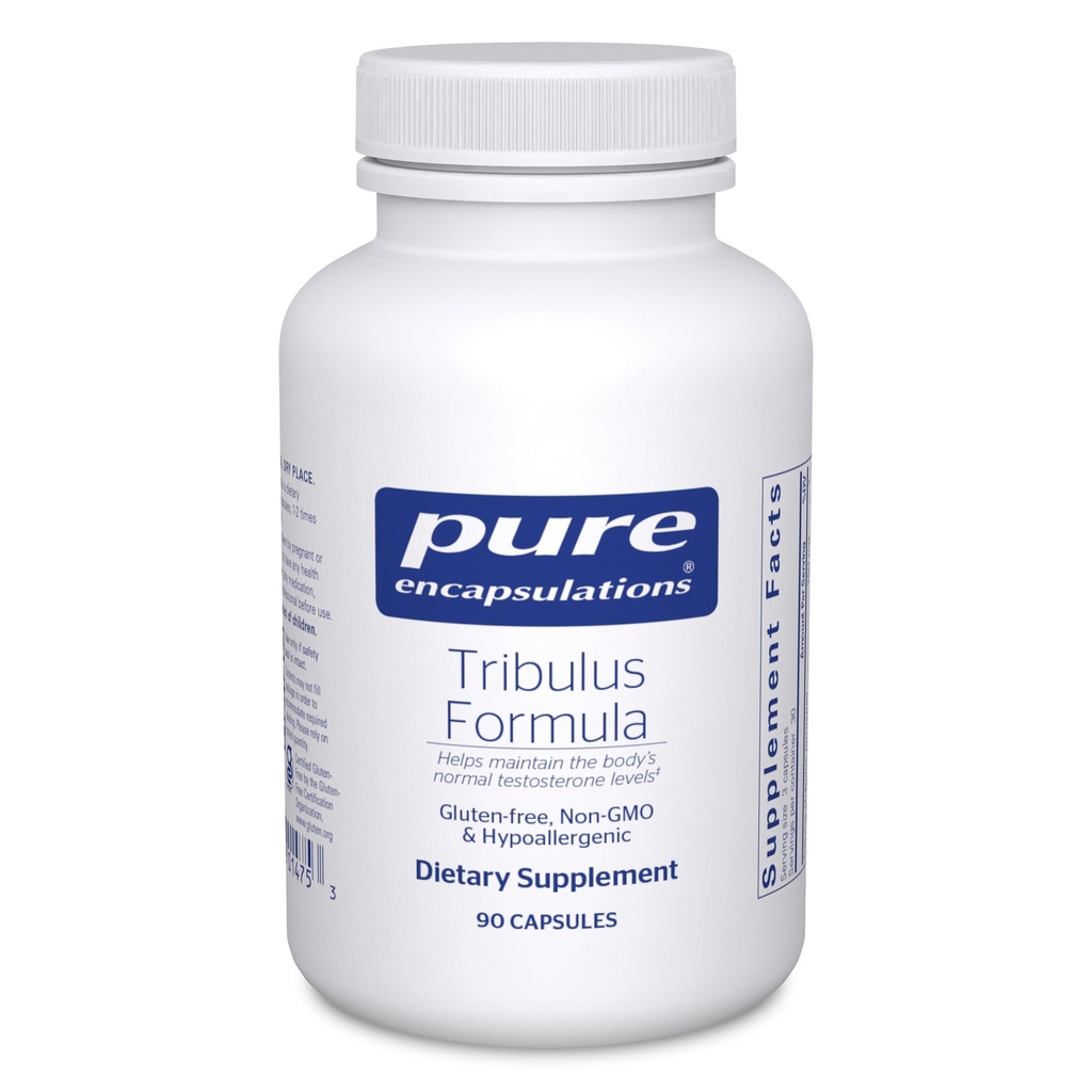 טהור Encapsulations Tribulus פורמולה | תוסף Hypoallergenic לתמיכה טסטוסטרון Balance