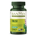Banyan הבוטנים Tulsi (Holyזיל) - Uplifting Fitogen - אורגני Lung ו Respiratory Health תוסף * 90 טבליות - Non-GMO Sustainly Sourceed Vegan