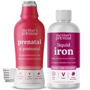 Mother's Promise Liquid Iron & Prenatal נוזל Multi Bundle
