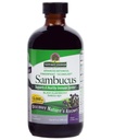 תשובתו של הטבע Sambucus Black Elder ברי הוציאה את סירופ בבקבוקי אלכוהול ללא 8-Fluid Ounces | Daily Immune Support