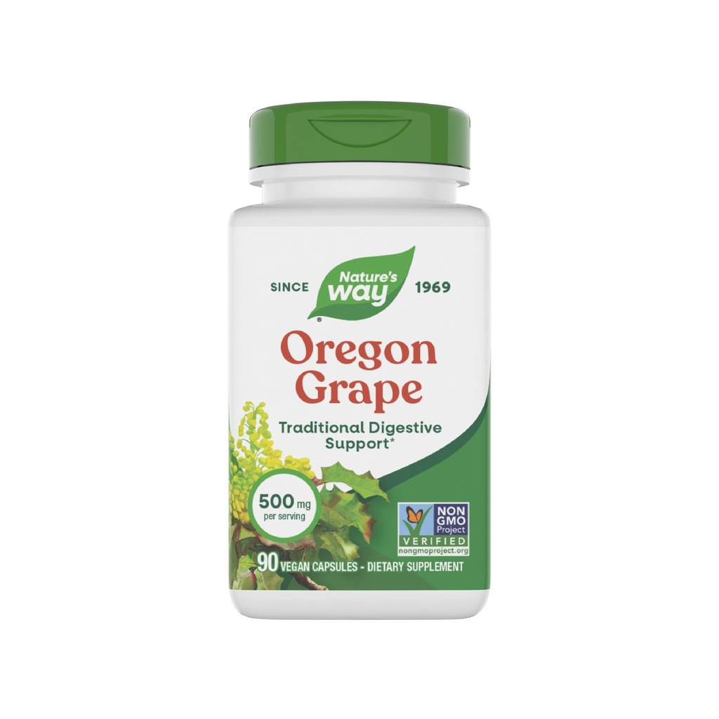 Nature's Way אורגון Grape, מסורתי Digest Remedy * תוסף, 90 קפסולות טבעוניות