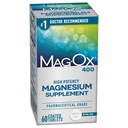 Mag-Ox 400 Magnesium תוסף, פרמצביום Magnesium Oxide עם 482 מ"ג Per Dose, 60 טבליות