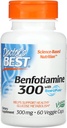 Doctor's Best, Benfotiamine עם BenfoPure, 300 מ"ג, 60 Veggie Caps