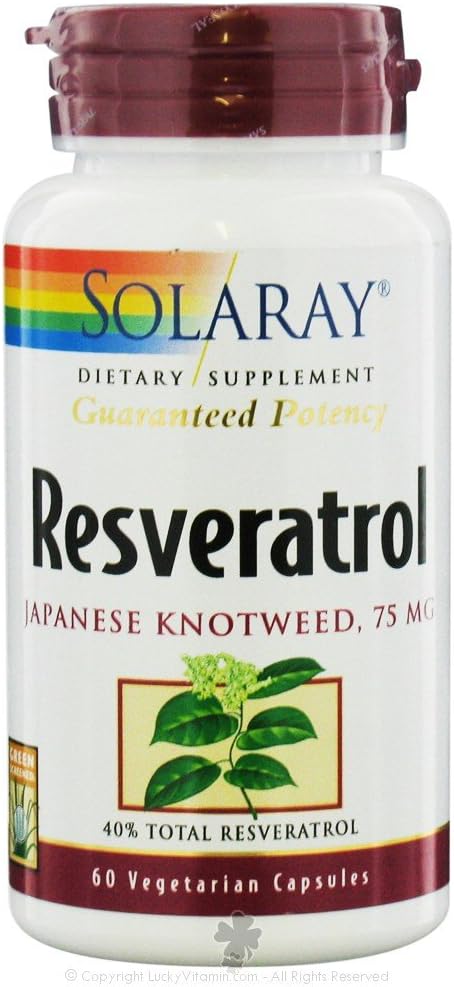 Sunay Resveratrol - 60 קפסולות צמחוניות