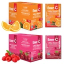 Ener-C Orange & Raspberry Multivitamin Drink אבקת ויטמין C 1000 מ"ג ואלקטרוליטים עם אנרגיה טבעית מיץ פירות אמיתיים & Immune Support for Women & Men - Non-GMO Vegan & Gluten חינם - הרוזן 60