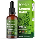 2 לימון Balm לחלץ טיפות נוזלי 2000 מ"ג (Melissa officinalis) Herbal תוספת Absorbs טוב יותר מאשר קפסולות, 2 חודשים אספקת, 84 משרתים, אלכוהול חינם Tincture - 2 Oz, Pack של 2 Oz, Pack של 2