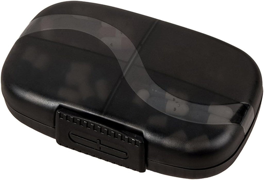 מארגנת גלולות שבועיות 1 פעם ביום,Pill Dispensers,Pill Box 7 Day עם 7 תוספות גדולות נוספות נסיעה ניידת, עבור תרופות / Vitamins / Fish Oils / Supplements