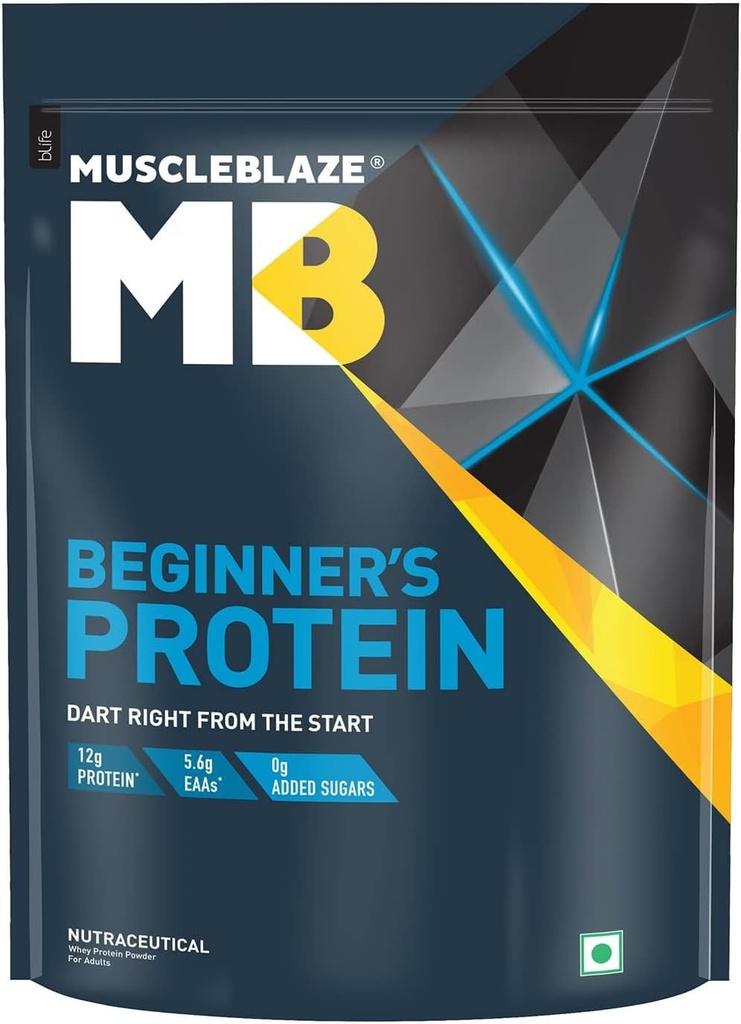 חלבון Whey של Generic Beginner, No added Sugar, Faster Muscle Recovery & Improved Strength (Chocolate, 500 g / 1.1 lb)