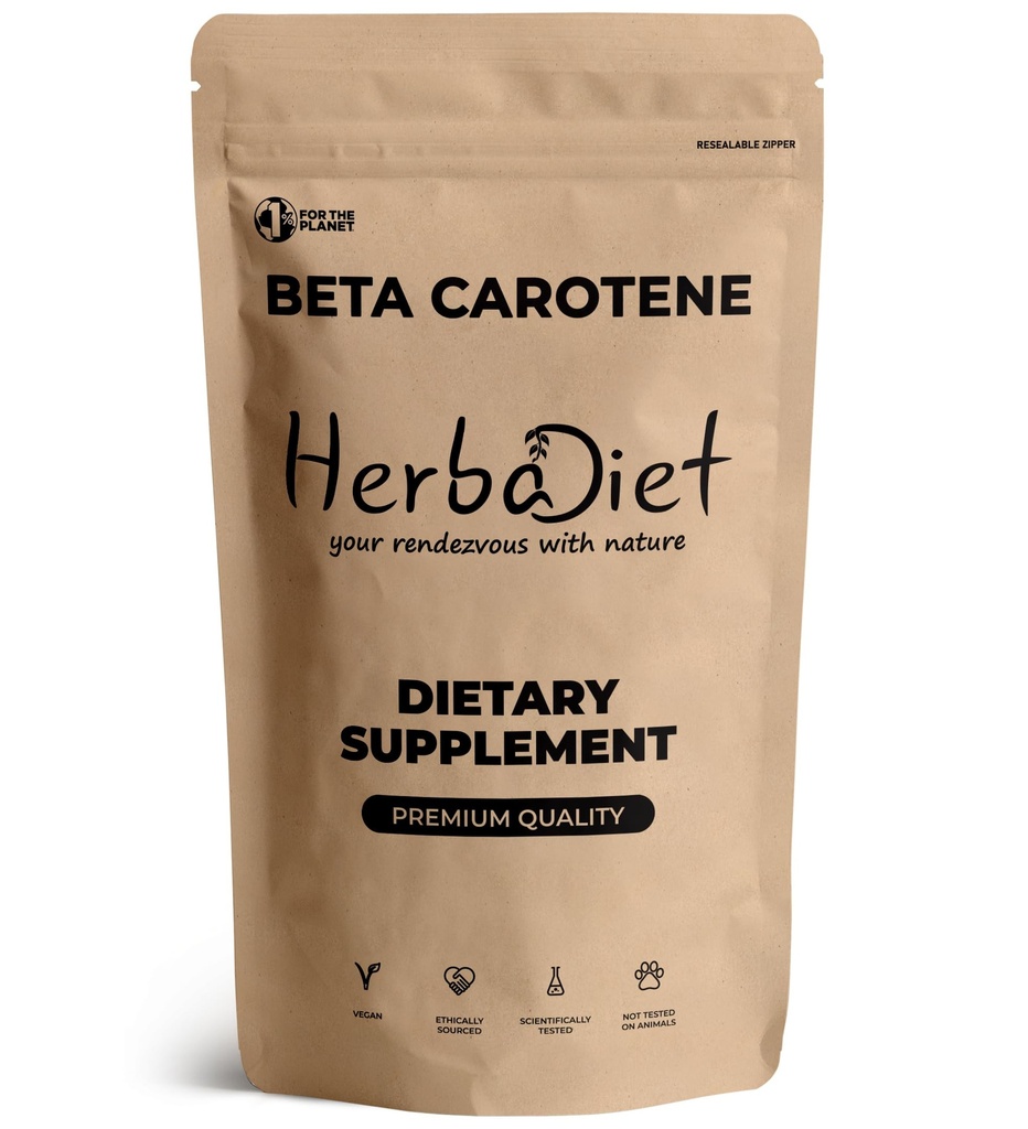 Beta Carotene 10% ויטמין A 25000 אבקת IU