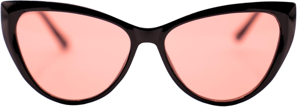 FL-41 משקפי Migraine עבור Indoor/Outdoor Light Sרגישות & Photophobia Cat Eye Hardcase