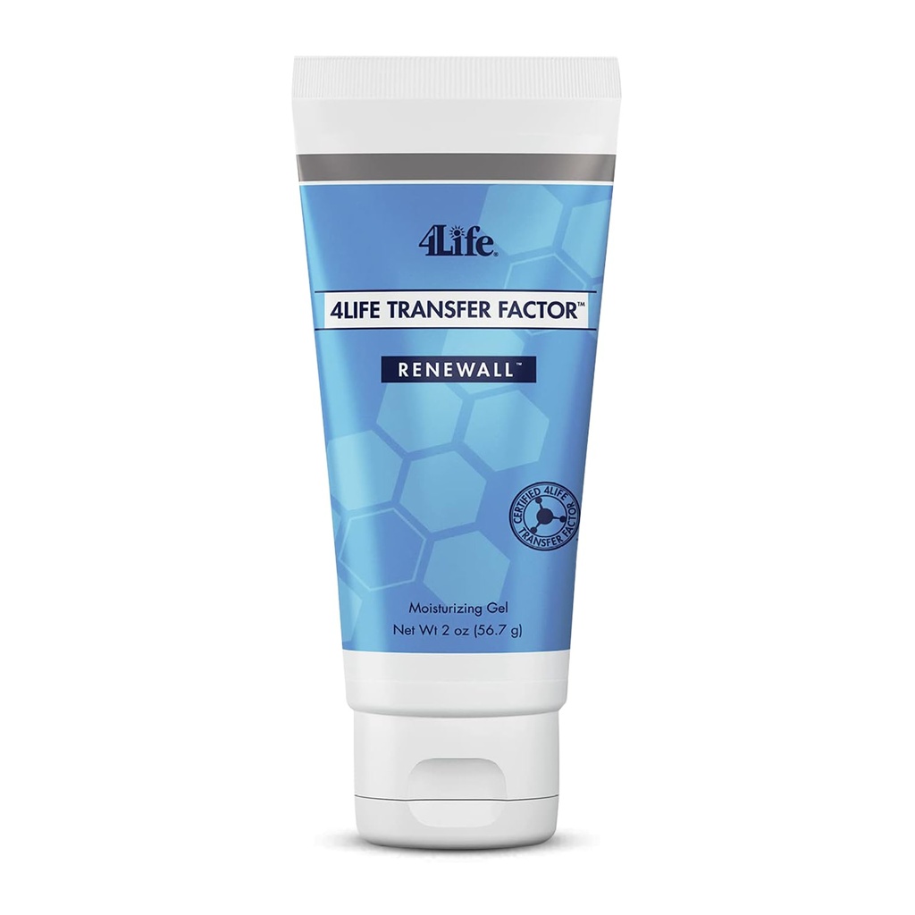 4 Life Transfer Factor RenewAll - נושא טיפוח העור עם Aloe Vera, Lavender Extract, Eucalyptus Oil, and Rosemary - 2oz