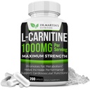 DR. MARTIN'S NUTRITION תוספת כוח L-Carnitine - 200 קפסולות - 1000mg Per משרת - Boost Your Metabolism ולהגדיל את הביצועים