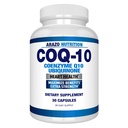 Arazo Nutrition CoQ10 Ubiquinone Coenzyme Q10-200 מ"ג תוספי תזונה כוח מקסימלית - קפסולות גבוהה Absorption עם No Soy