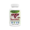 ארה"ב Muscadine Quercetin, Elgic Acid, Resveratrol, Myricetin, Kaempferol & BioPerine - Time Release קפסולות עבור תוספת זמינות ביולוגית - טבעוני - Non GMO - Gluten Free - Made in USA