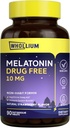 Melatonin 10 מ"ג, Natural Strawberry Flavor, Easy-Melted, Nighttime Rest, Mind Calm, 90 Tabs