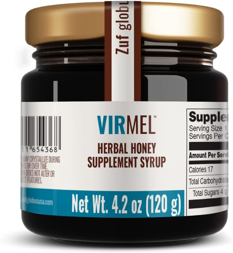 Zuf Globus: VirMEL | תמיכה בתגובה בריאה לחיסון | All Natural | Honey