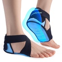 Plantar Fasciitis Ice Packs with Heel & Sole Gel Coverage, 2PCS Gel Heel Cups Protectors for Pain Relief, Fitable Foot Ice Pack Wraps for Achilles Tendonitis