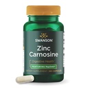 Swanson Ultra Zinc Carnosine (PepZinGI) - 60 קפסולות - תוספת טבעית לבריאות Gastric, תמיכה מזיקה, Stomach Microbial Balance