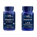 ויטמין C & Quercetin Plus ויטמין D3 5000 IU - 250 טבליות ויטמין C Immune Support Plus 60 ויטמין D3 Softgels for העצם, Brain & Immune Health