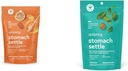 UpSpring Stomach Sttle Drops Bundle עם ג'ינג'ר, לימון - 55 Ct ו 28 Ct