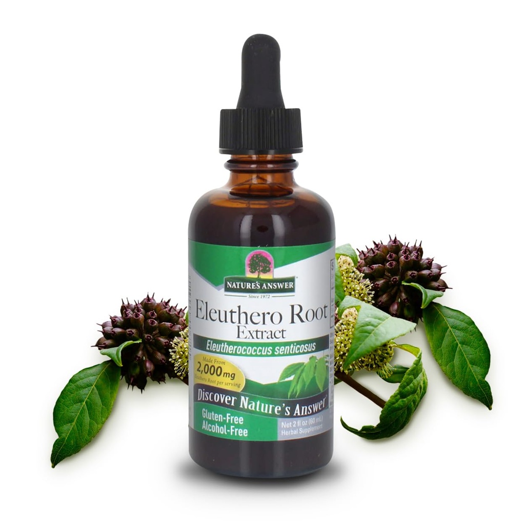 שם מקור: Nature's answer Alcohol-Free Eleuthero Root, 2-Fluid Ounces