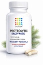 Bruizex Proteolytic Enzymes: Trypsin & Chymotrypsin Recovery תוסף עבור Tissueטראומה, Bruising, Swelling | Immune System Support