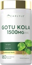 Karlyle Gotu Kola כמוסות 1500 מ"ג | 180 | Non-GMO, Gluten Free