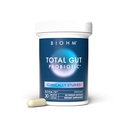 BIOHM Total Probiotic, 30 מיליארד CFU Daily Probiotics for Women & Men (30 Count) מסייע להפחית את ה- Occasional Gas & Bloating, Supports Digest & Total Gut Health, Non-GMO, טבעוני