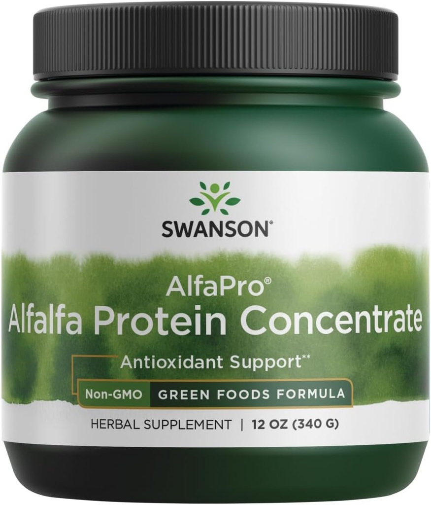 סוונסון אלפאפרו non-GMO alphalfa חלבון ריכוז 12 Ounce (340 גרם) Pwdr