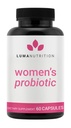 Luma Nutrition Probiotics for Women with Prebiotics - 50 מיליארד CFU - פורמולה עבור Digestive, Immune & Feminine תמיכה - 60 קפסולות