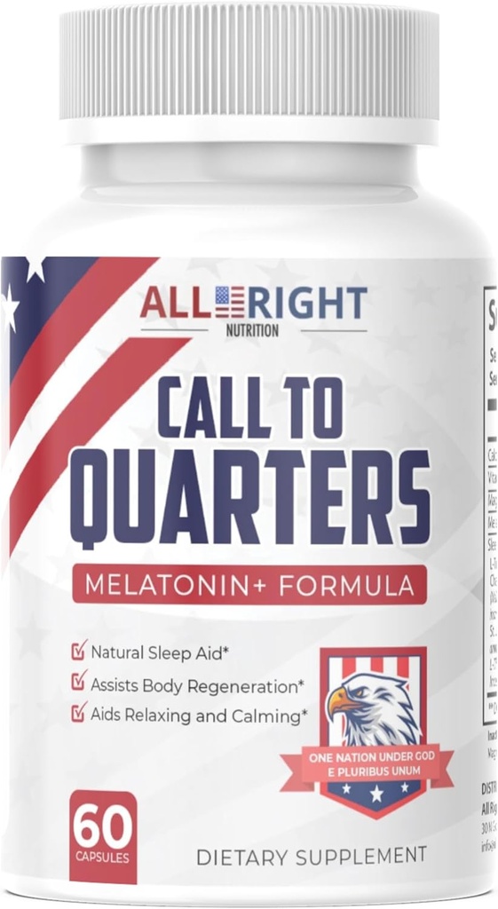 Call to Quarters - Sleep Aid & hipation Formula - 60 קפסולות