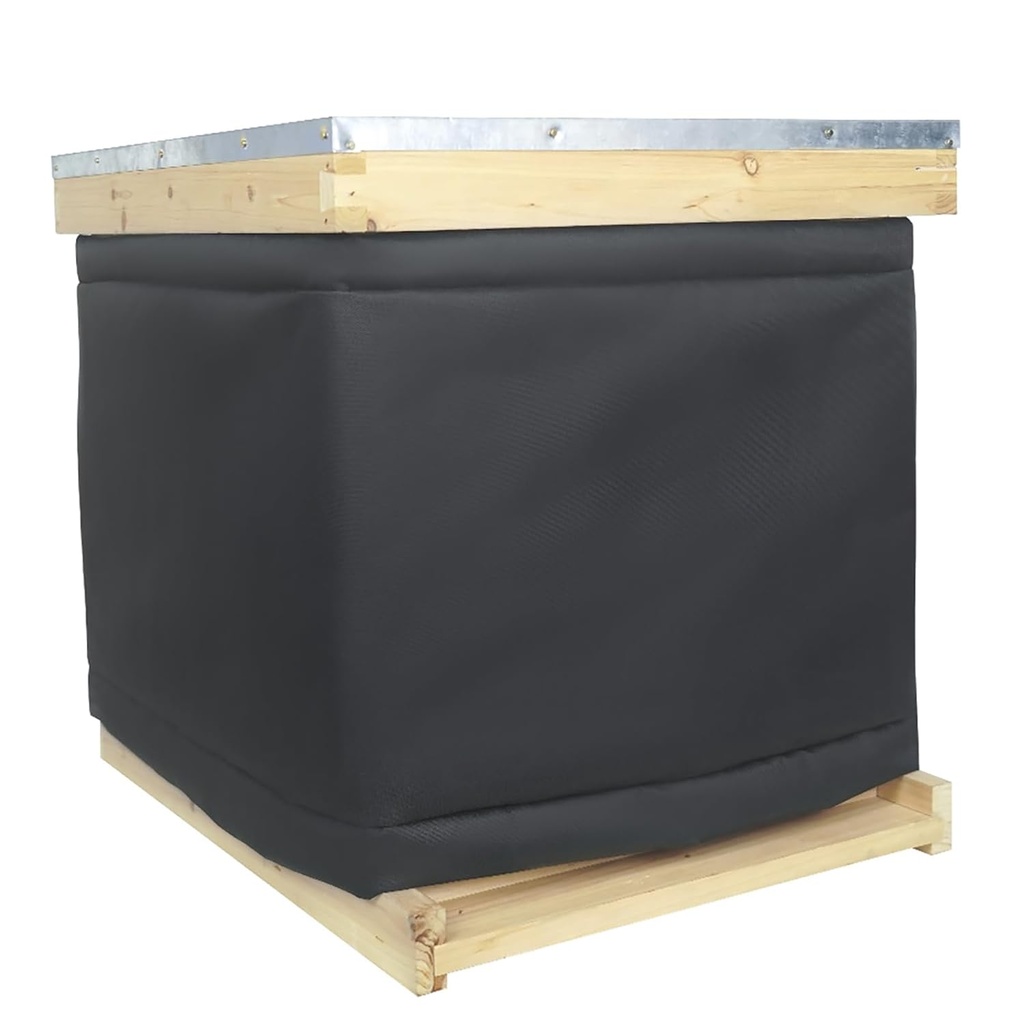 Bee Hive Wraps for Winter Beehive Wrap Thicker Bee Hive Insulation Wrap 600D אוקספורד Cloth מכוונן Beehive Winter Protection Cover, Windהוכחה, משקל אור, אמין, 81"x15.75