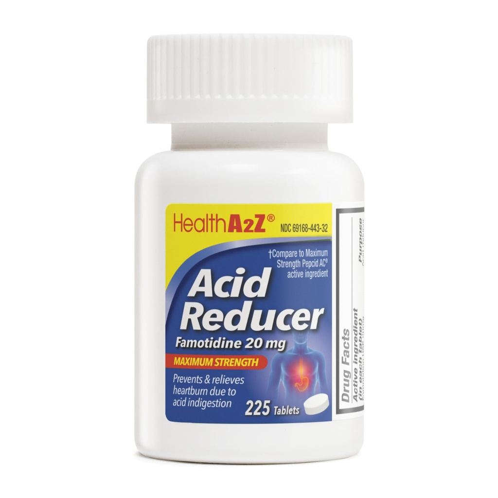 HealthA2Z® Acidductionr | Famotidine 20 מ"ג